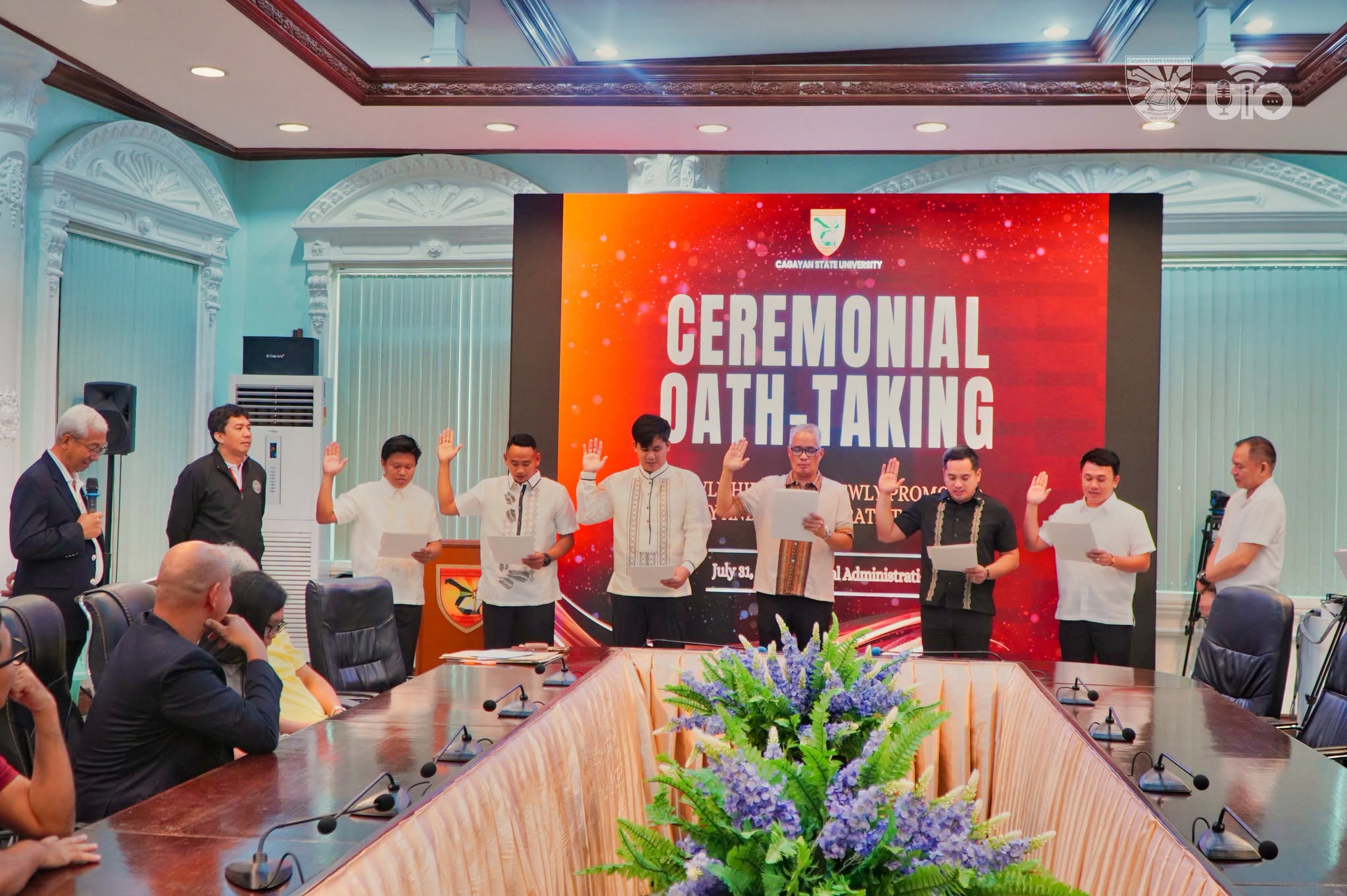 OIC PRESIDENT IBAÑEZ ADMINISTERS OATH TO 89 NEWLY HIRED AND PROMOTED CSU EMPLOYEES photo 3
